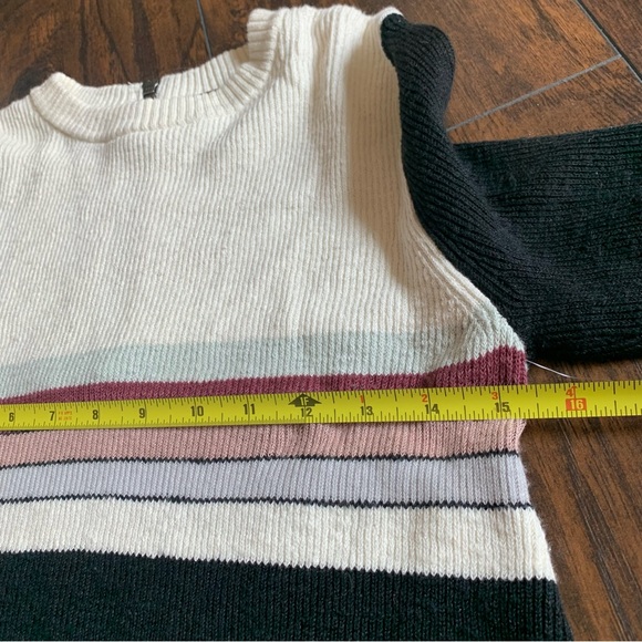 Free People Womens Colorblock Sweater Dress black - Picture 7 of 11